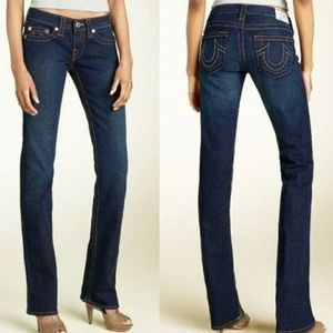 True Religion Johnny Straight Leg Stretch Jean